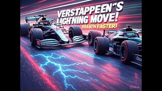 Verstappen’s Lightning Move on Hamilton — 44km/h Faster!