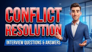 Conflict Resolution Interview Questions & Answers