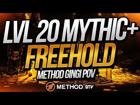 World first Mythic +20 Freehold