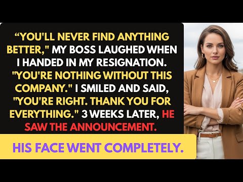 He Said I Was Nothing Without Him - Then I Destroyed His Company's Perfect Record