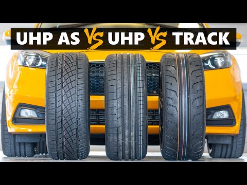 UHP All Season vs UHP vs 200tw Track Tire Test! Continental ExtremeContact DWS06+ vs Sport vs Force!