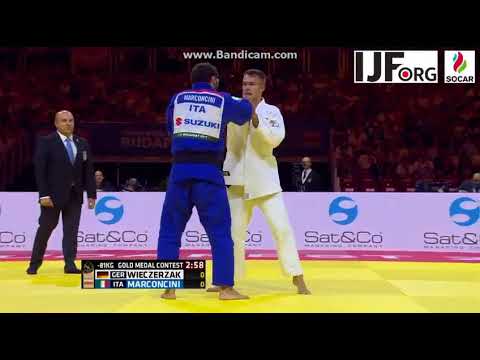 World Judo Championship 2017  ,Gold Medal fight -81kg, WIECZERZAK (GER)-MARC0NCINI (ITA)