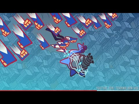 What killed the dinosaurs? (Urshifu punches through Lapras' Protect - Gigantamax Battle Royale Clip)