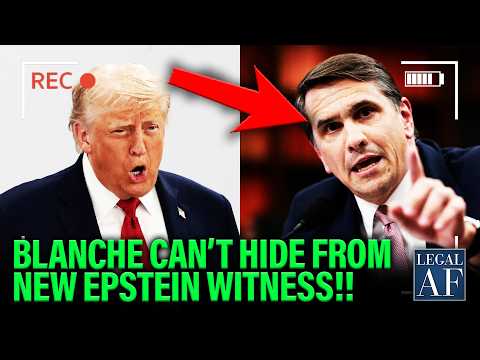 Thumbnail image for: Trump FUMES as House TORPEDOS Blanche AG Nomination with NEW KEY Epstein Witness!!!