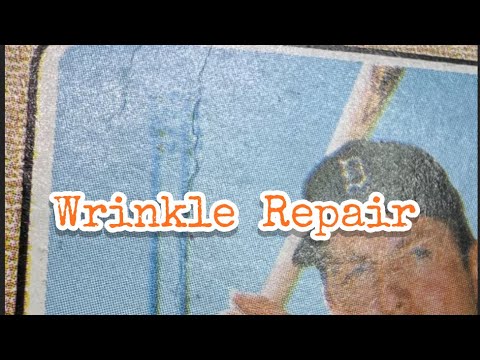 Wrinkle Repair 1968 Topps Al Kaline
