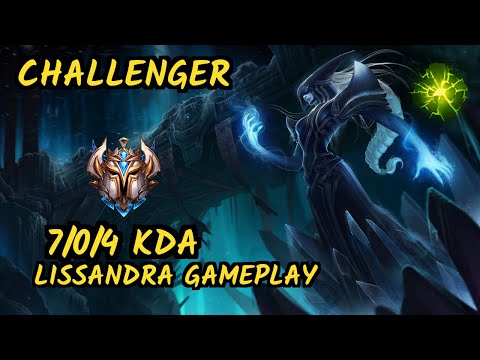 FLA Goku (LISSANDRA) vs LEBLANC - 7/0/4 KDA MID CHALLENGER GAMEPLAY - BR