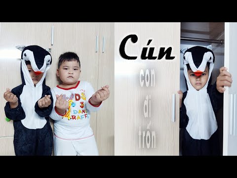 Cún con đi trốn - Bé Hồng Ân
