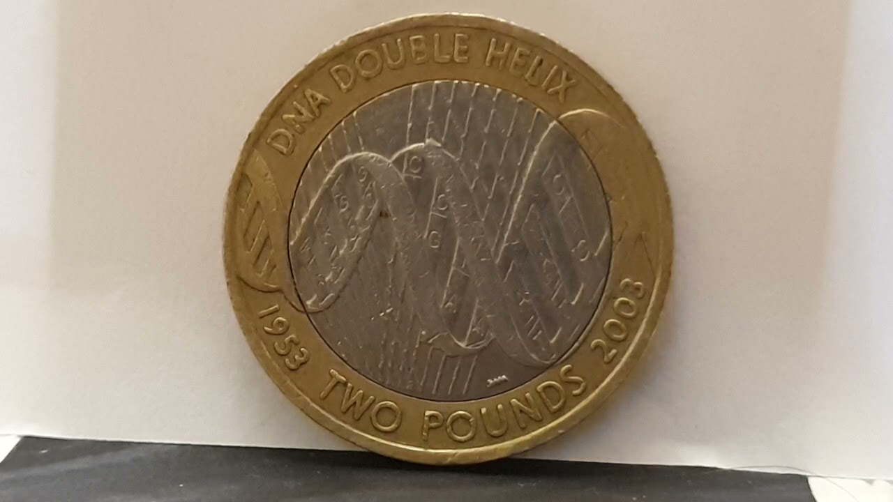 Watch video UK 2003 £2 Two Pound DNA Double Helix Circulated - Coin World UK Now UK 2003 £2 Two Pound DNA Double Helix Circulated - Coin World UK
