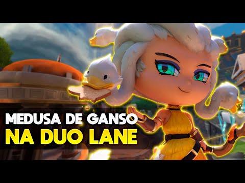 MEDUSA GANSO GRASNANDO NA DUO! MEDUSA ADC - Conquista
