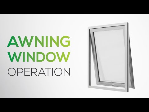 INTUS Windows - SUPERA Awning Window Operation