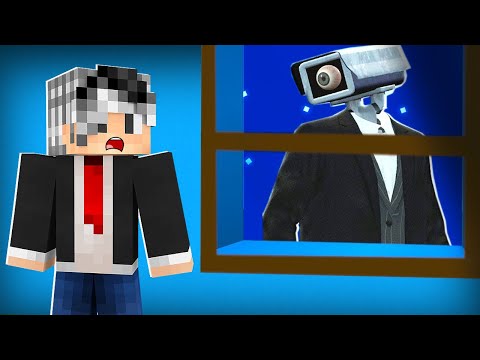 KAMERA ADAM'ı GÖRÜRSENİZ SAKIN HAREKET ETMEYİN 😱 - Minecraft