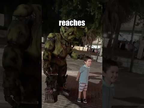 Springtrap Tries Taking A KID in REAL LIFE!💀 #fnaf #shorts #fyp