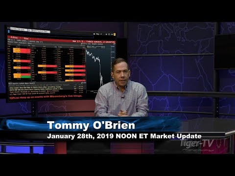 January 28th NOON ET Market Update with Tommy O'Brien on TFNN