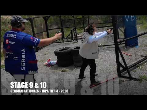 IDPA TIER 3. SERBIAN NATIONALS 2026. STAGES 9 & 10. Национално првенство Србије у IDPA 2026.