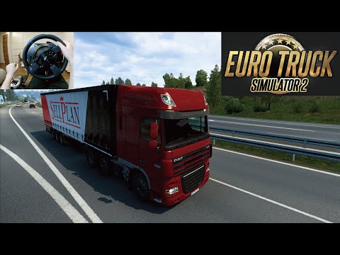 【ETS2】DAF XF Super Space / Thrustmaster T300RS GT EDITION + TH8A【4K60fps】