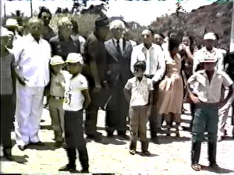 Visita do governador Tarcísio Burity a Fagundes em 1982_Parte 1