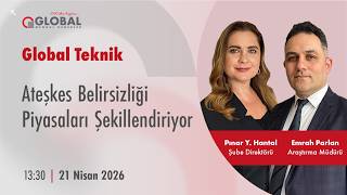 Global Teknik | Ateşkes Belirsizliği Piyasaları Şekillendiriyor