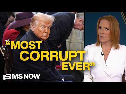Psaki looks under the hood of Trump's 'truly sketchy' profit off the presidency