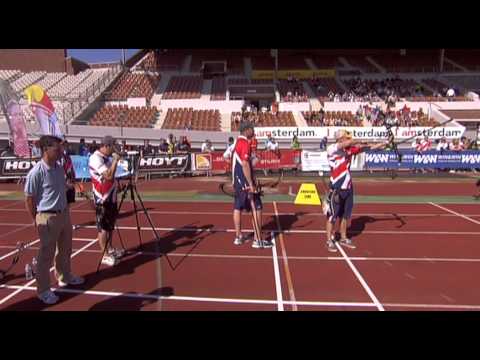 Great Britain v France – compound men team gold | Amsterdam 2012 European Championships
