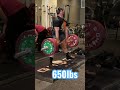 650LBS DEADLIFT!