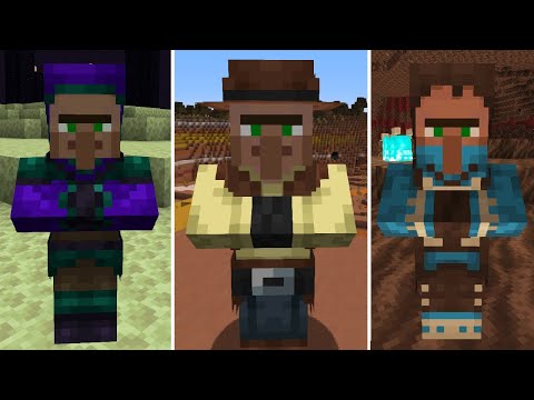 ForgeLogical - This Minecraft Resource Pack Adds EXTRA VILLAGERS