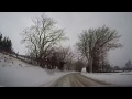 Beast From The East Storm Emma Driving In Snow Dublin Ireland