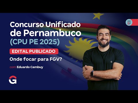 CNU PE |  Edital Publicado: Onde focar para FCC?
