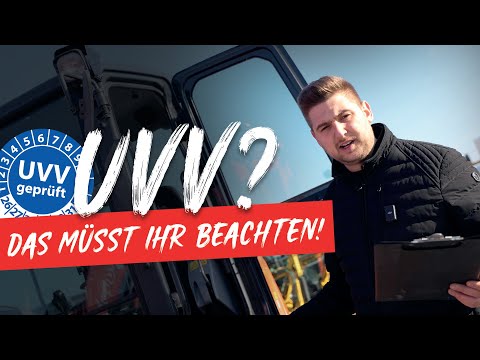 UVV-Prüfung für Baumaschinen – Schritt für Schritt erklärt | VH Maschinen & Technik
