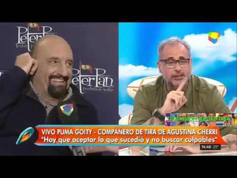 Puma Goity: "una vez a Suar no le gusto mi personaje y me mato de 14 balazos"