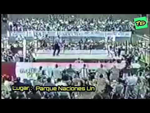 Primera pelea como profesional del Inca Edwin Antonio Valero Vivas.