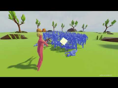 Donald Trump VS 150 Mexican peoples - Totally Accurate Battle Simulator