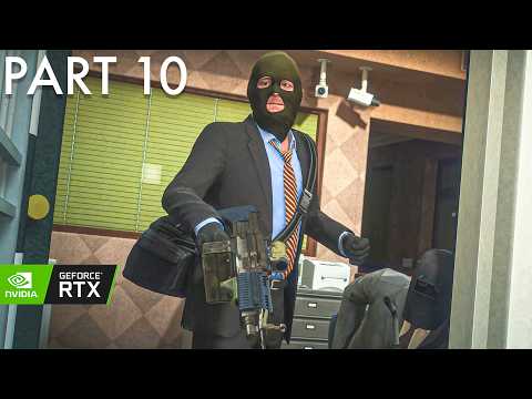 Grand Theft Auto V ENHANCED Gameplay Walkthrough PART - 10 | NaturalVision Insane Graphics [4K60FPS]