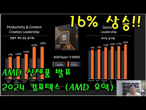 2024 컴퓨텍스 AMD 발표 요약!!