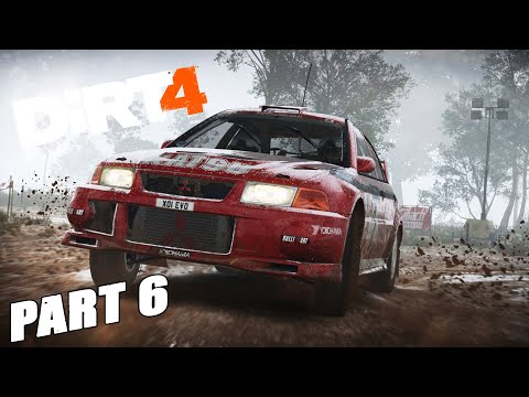 DiRT 4 Walkthrough Part 6 - Mitsubishi Lancer EVO X / No Commentary / PC Gameplay