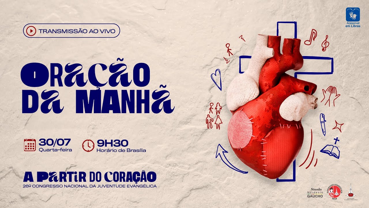 ORAÇÃO DA MANHÃ - 30/07