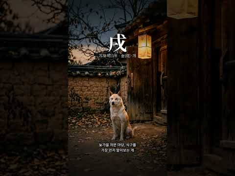 지킬 것을 지키는 자 | 십이지 열한째, 술토(戌土)