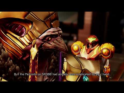 Metroid Dread - Chozo named Quiet Robe explains story before...