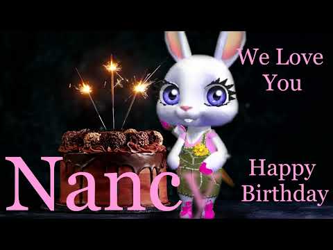 Nancy Birthday Song - Happy Birthday Dear Nancy