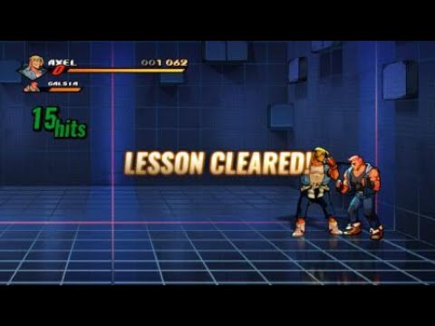 Streets of Rage 4 Axel Training