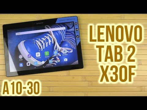 Распаковка Lenovo Tab 2 X30F (A10-30) 16GB Wi-Fi