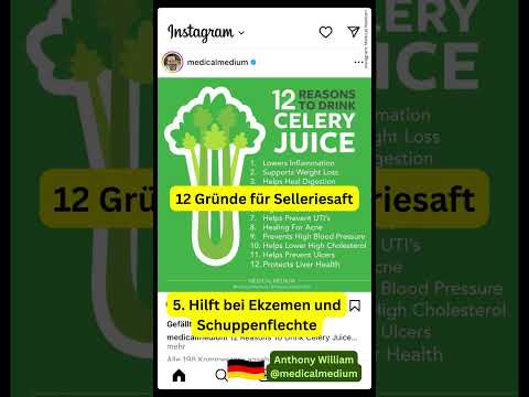 12 Gründe für Selleriesaft #shorts #anthonywilliam #medicalmedium Anthony William