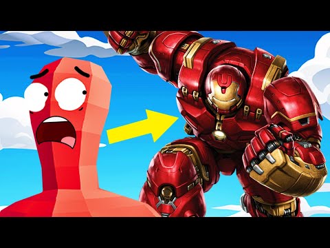 I UPGRADE This Wobbler Into THE HULKBUSTER! - TABS Unit Creator