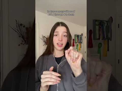 Where To Learn ASL for FREE 💖🤟 (Tiktok): Lizzytharris