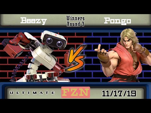 Beezy (ROB) vs. Pongo (Ken) - Winners Rd 3 - Flat Zone November