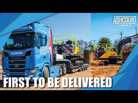 One of the first EC260 Volvo excavators!