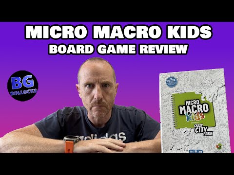 Micro Macro Kids Board Game Review