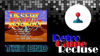 Desert Assault (1991) Data East arcade ending [Retro Gaming]