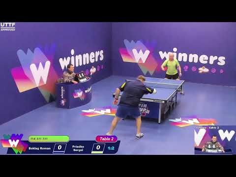 WINners CUP table 2  02.02 Boklag Roman - Priadko Sergei   12:30