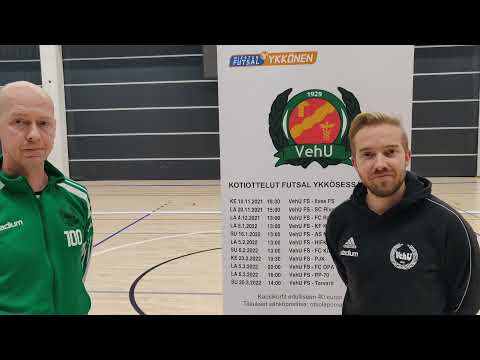 LEHDISTÖTILAISUUS 10.11.2021: VehU - Ilves FS 3-2