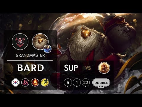 Bard Support vs Leona - KR Grandmaster Patch 9.13